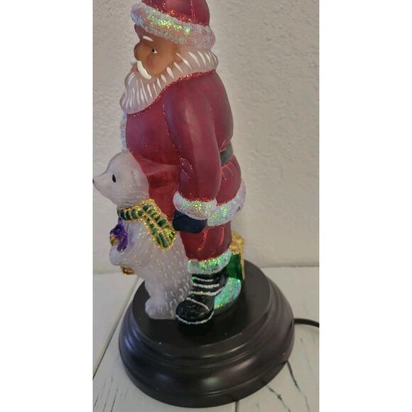 Old World Christmas OWC Merck 2008 Santa’s Helper Light Polar Bear Works - Picture 6 of 11